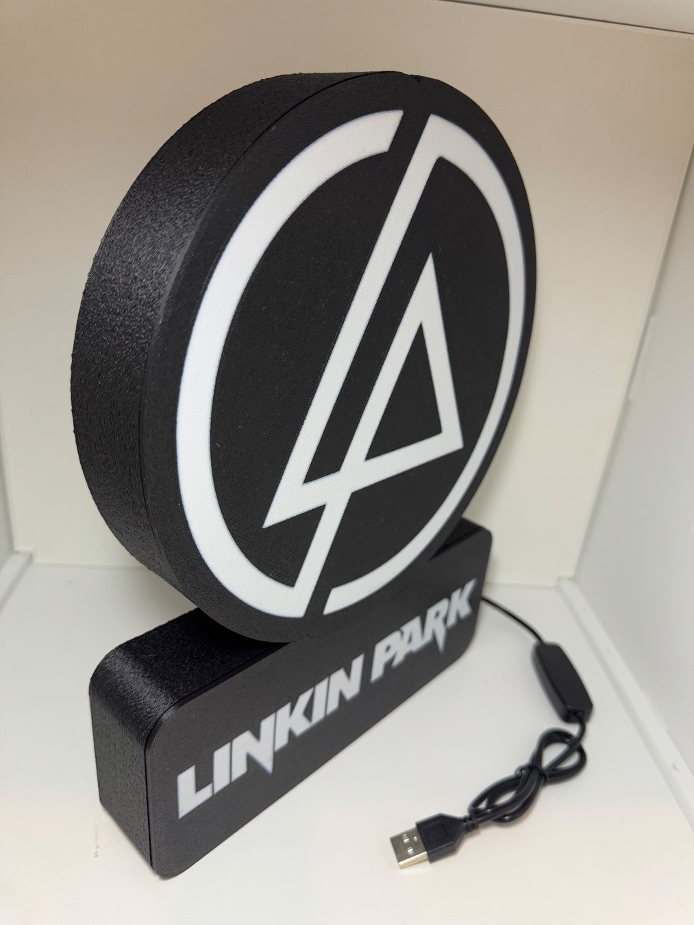 Lampen: Lightbox lampe led Blanc et RGB LINKIN PARK – Neu (gemäss Beschreibung) aus Vicques von PAMB3D 1