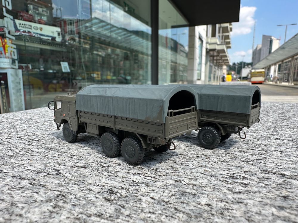 Roco Minitanks 539 – Camion Dépanneuse 5T – échelle Ho 1/87 – Vert