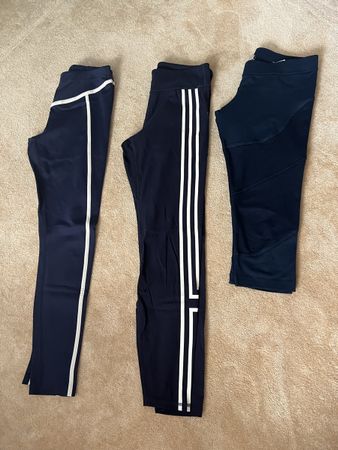 3 Designer Sport Legging Gr. M