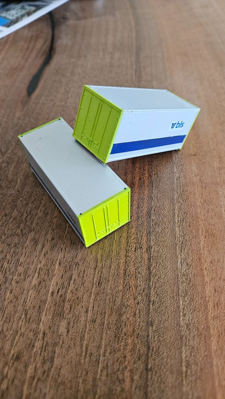 Modellini di ferrovie: BLS Container 1:87 – Usato da Basel venduto da luk_qv8t 3