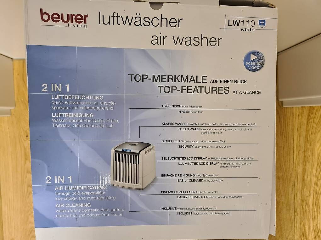 Purificatori d'aria: Beurer Luftwäscher LW110 – Usato da Roggliswil venduto da Nleu 2
