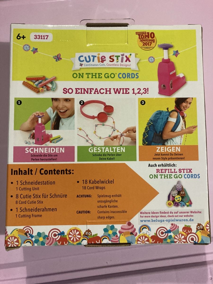 Kits de loisir créatif: Cutie stix on the go cords – Neuf avec emballage d'origine à Emmenbrücke par JJ_89 1