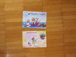 Diddl Postkarten   2 Stück   Set O81