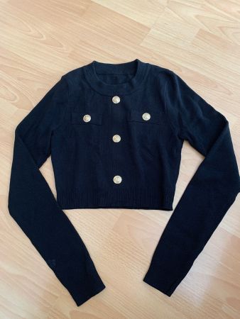 Joli pull noir neuf chic taille 34-36