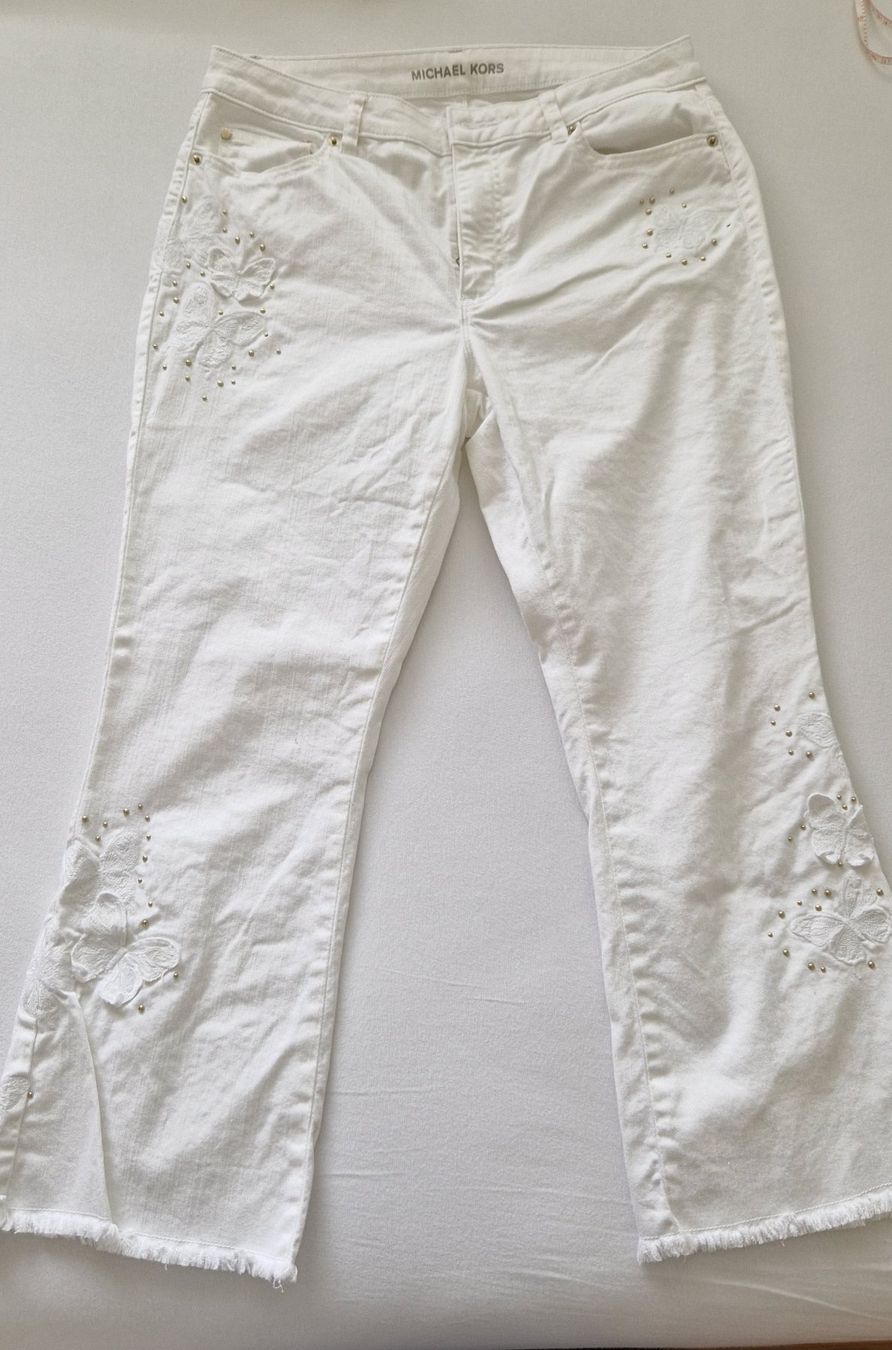 Michael Kors Jeans: Michael Michael Kors Jeans Butterfly weiss Gr.42 – Usato da Erlinsbach SO venduto da ULIKH 8
