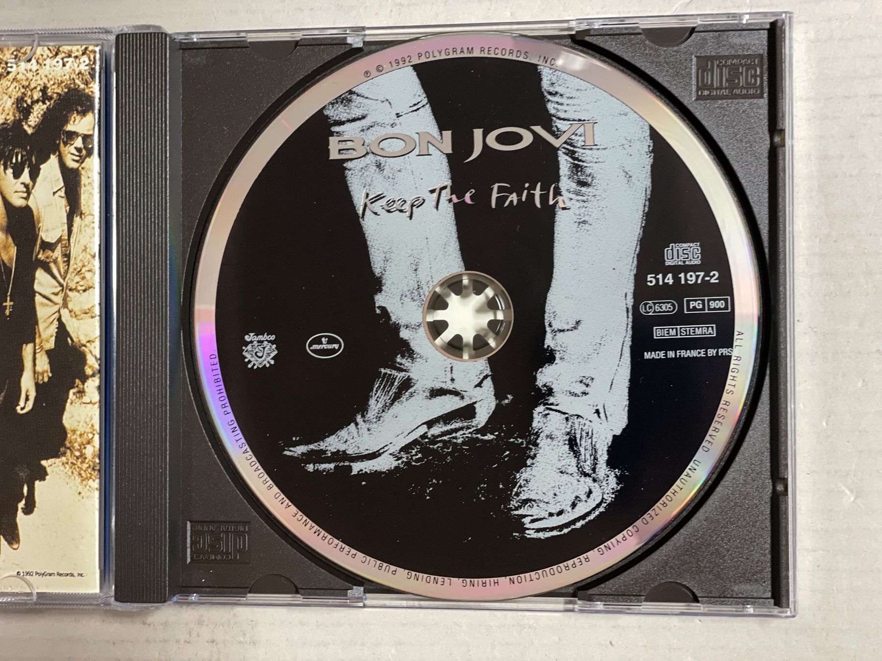 CD: Bon Jovi-Keep The Faith – Usato da Muri b. Bern venduto da AdidasCollector 3