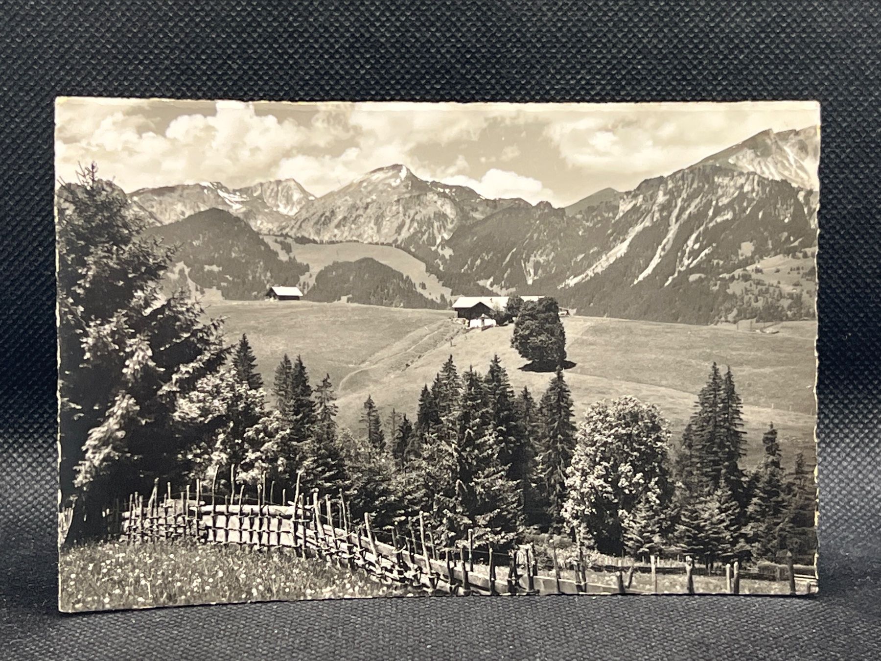 Cartoline postali: Bergwirtschaft Rossberg, Oberwil im Simmental – Usato da Widnau venduto da Brusi9