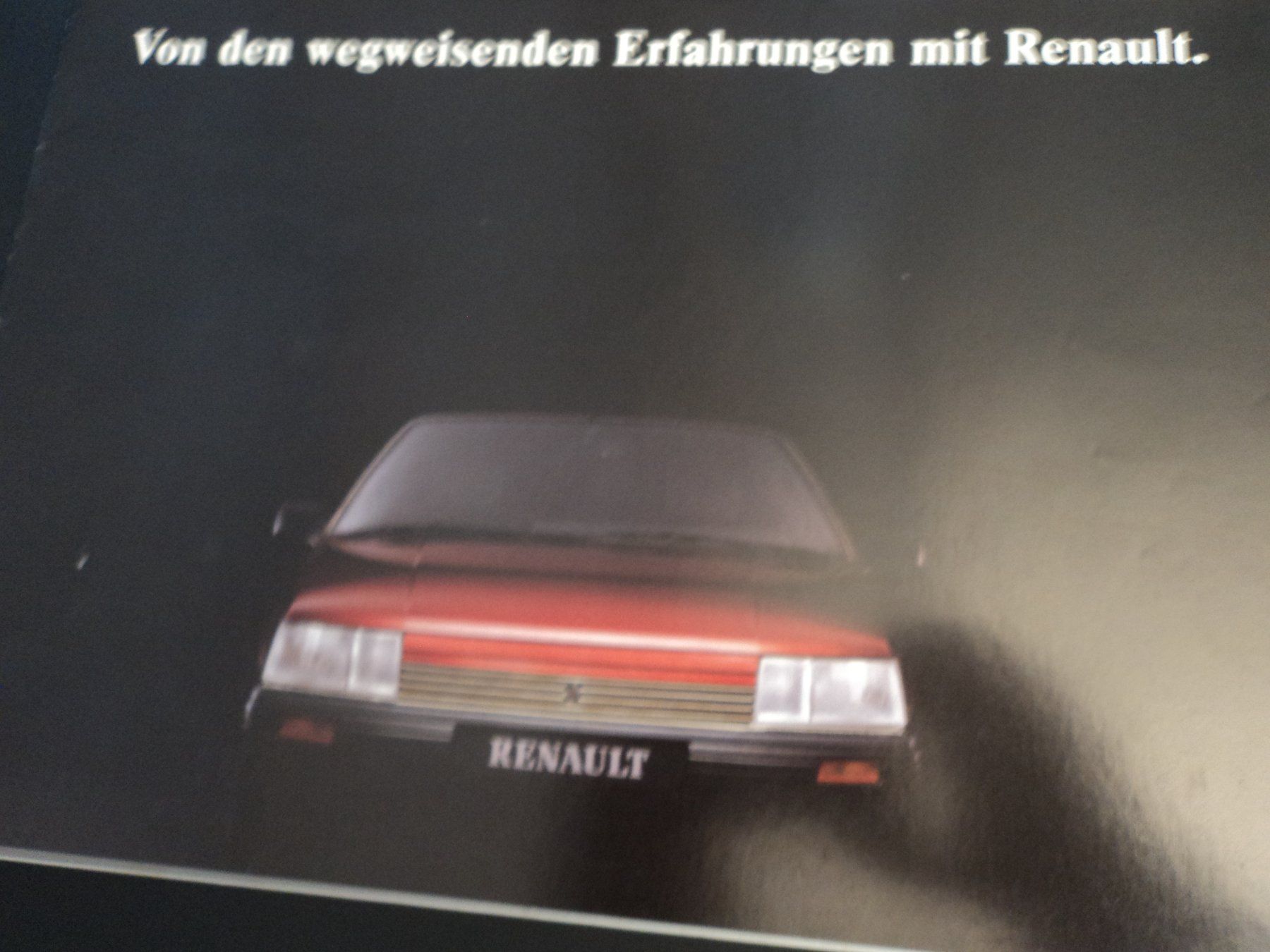 Renault Dokumente: Prospekt Renault Programm 1987 mit R5 GTE R9 GTE Nevada 25 – Gebraucht aus Schwarzenburg von modelCARama 4
