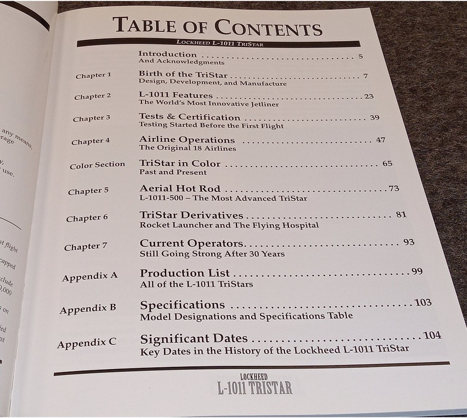 Libri: LOCKHEED L-1011 TRISTAR - Airliner Tech Series Volume 8 – Usato da Hätzingen venduto da memory-lane 1