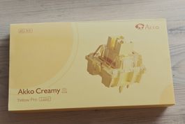 Akko Creamy Yellow Pro Switches Neu