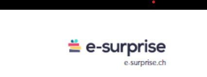 Buoni: e-surprise Gutschein Wert CHF 50.- – Nuovo (secondo la descrizione) da Birmensdorf ZH venduto da Tschelini