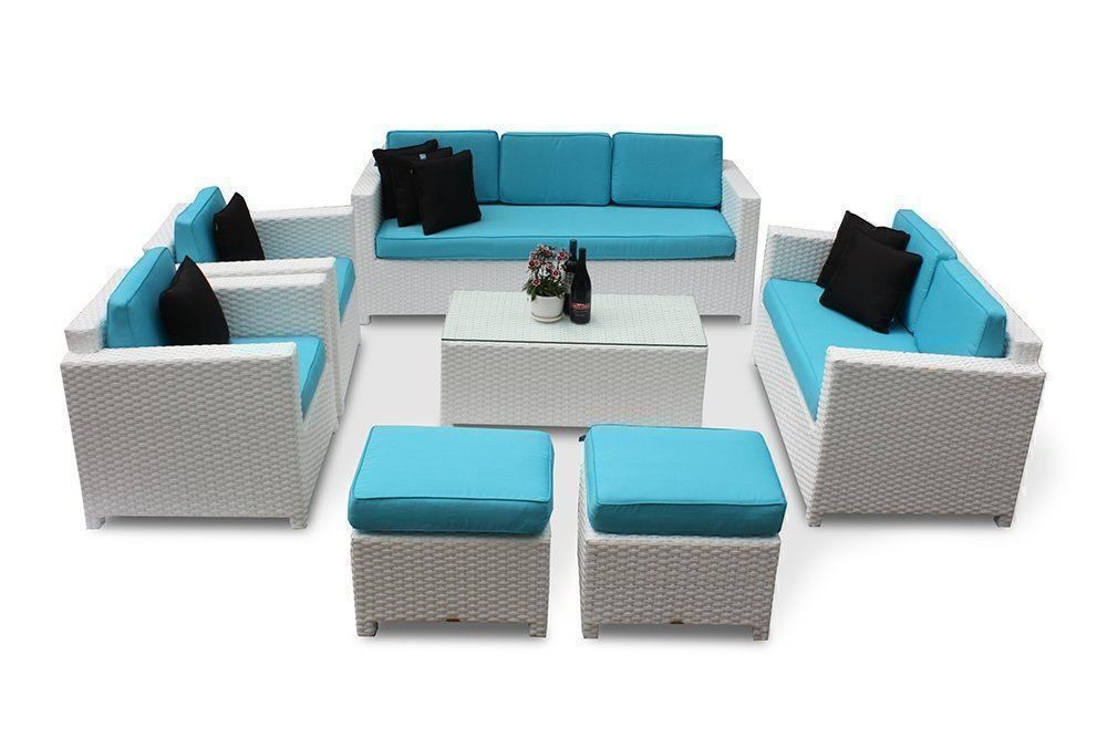 Divani: Rattanlounge - Sitzpolster zwei farbig – Nuovo e nell'imballaggio originale da Bern venduto da rattan-lounge 2