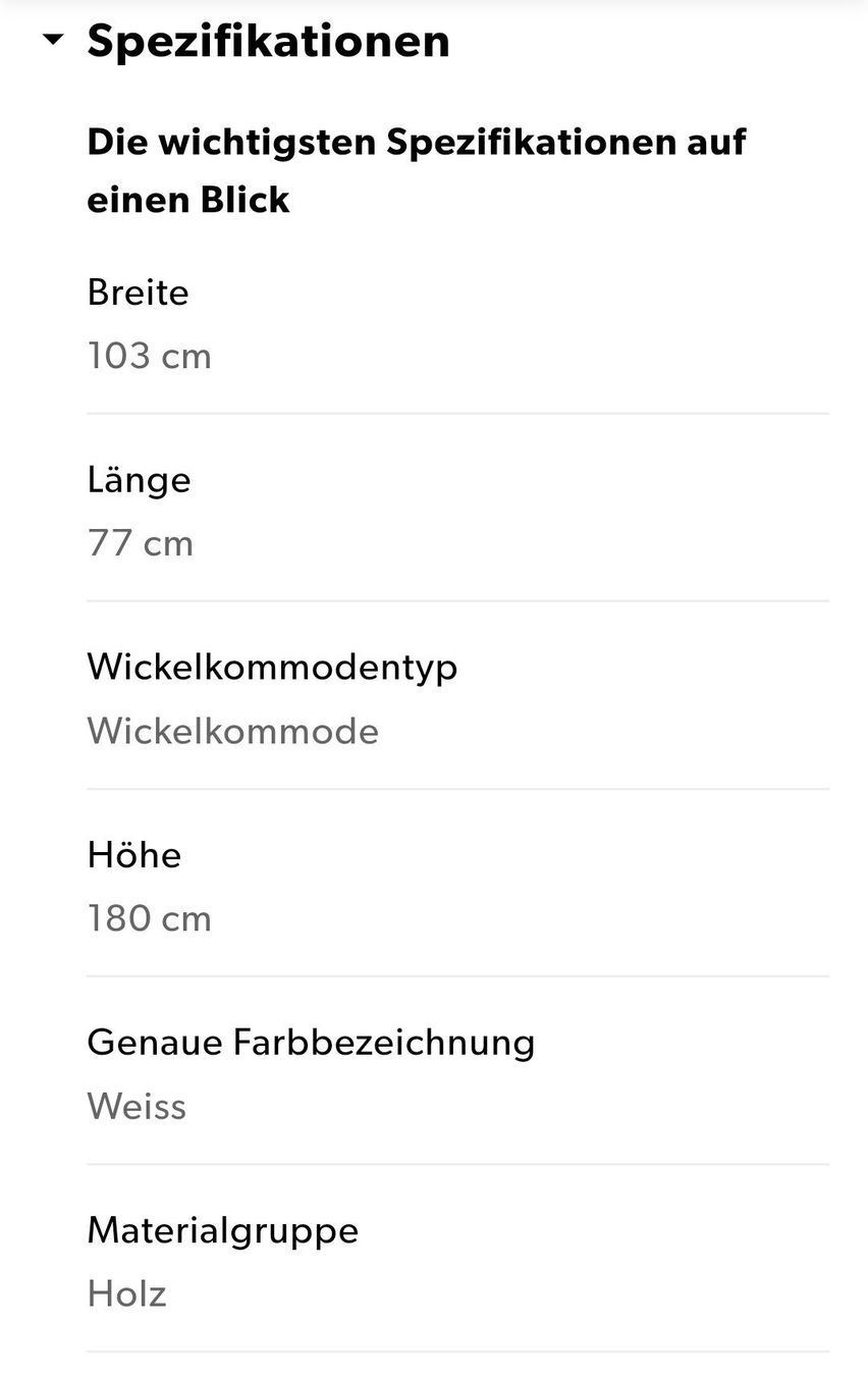 Pinolino Wickeltisch & Zubehör: Wickelkommode Pinolino Florentina – Gebraucht aus Innerberg von Goldlockeee 3