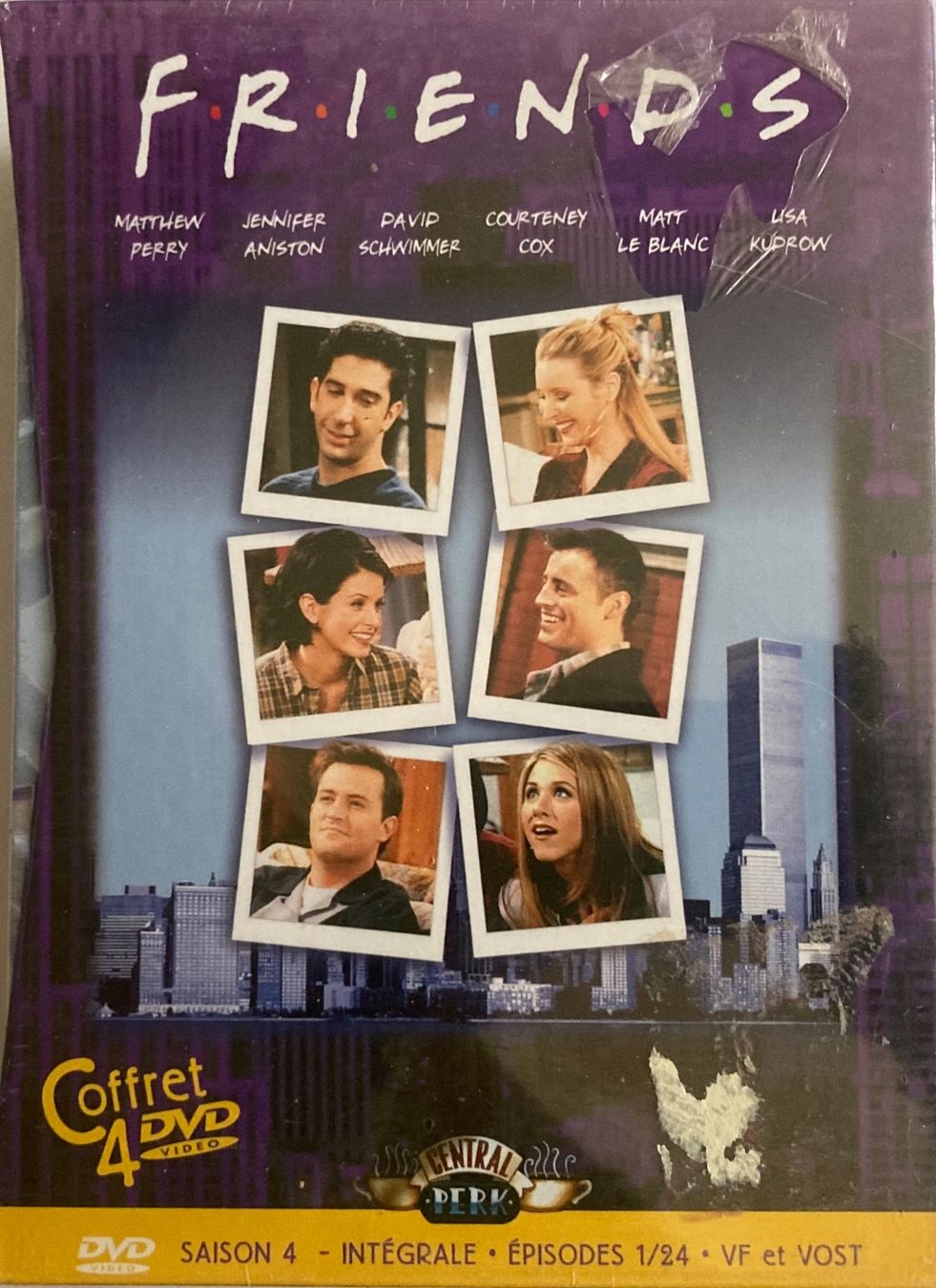 Tutti i DVDs: FRIENDS (SAISON 4 - 1 à 24 EPISODES) – Nuovo e nell'imballaggio originale da Poliez-Pittet venduto da Newtown-Records 1