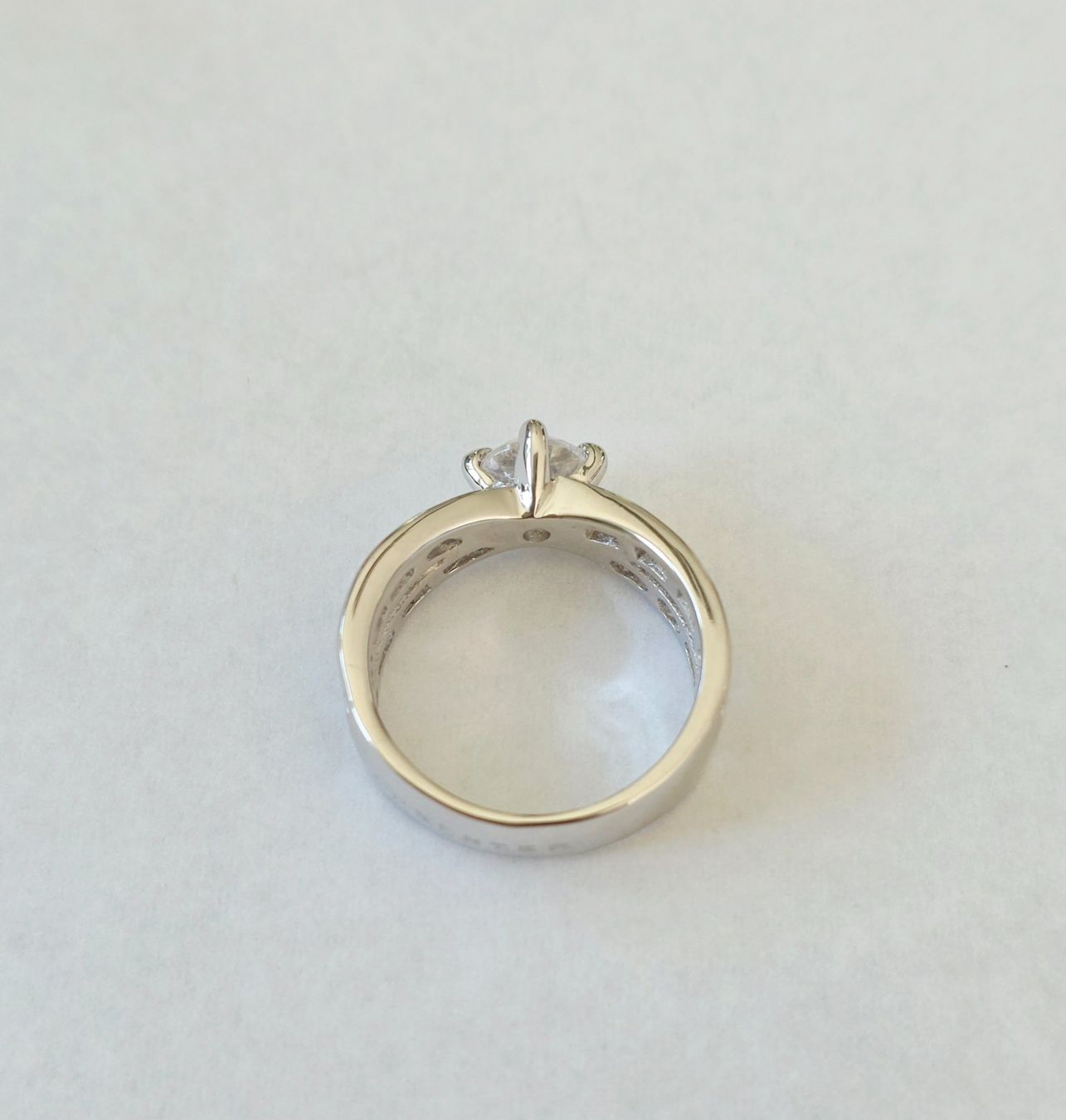 Anelli: Eleganter Silberring (925) - NEU – Nuovo e nell'imballaggio originale da Uetikon am See venduto da Coralreef 7