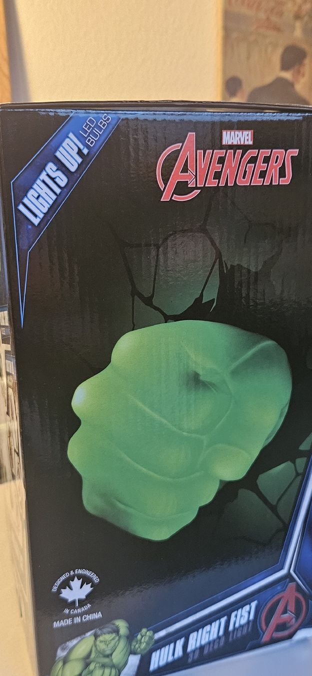 Lampen: Marvel Avengers Hulk Faust Lampe – Gebraucht aus Belp von Ginus85 2