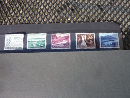 Briefmarken, Pro Patria 1954