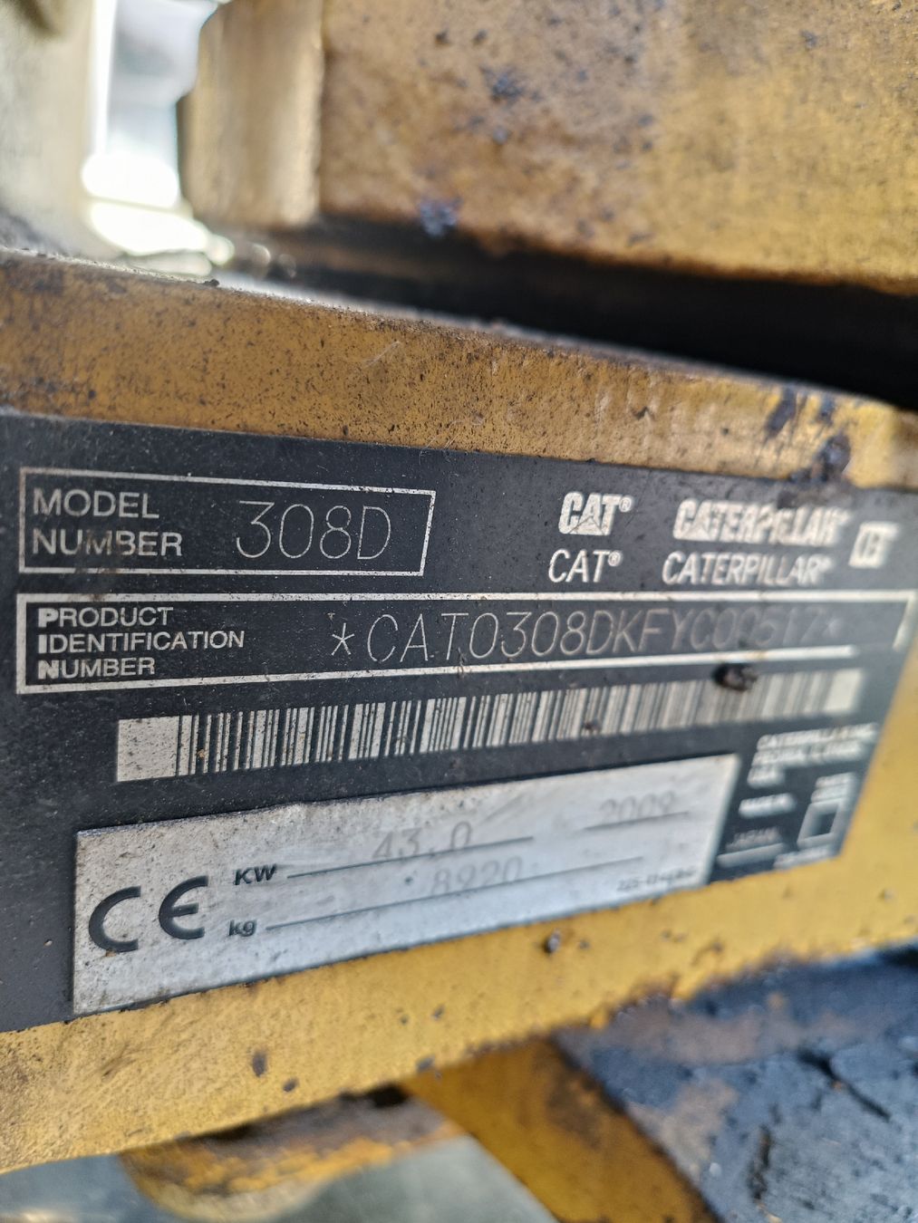 Escavatori: Raupenbagger Cat 308 – Usato da St. Antoni venduto da DuraMa 2