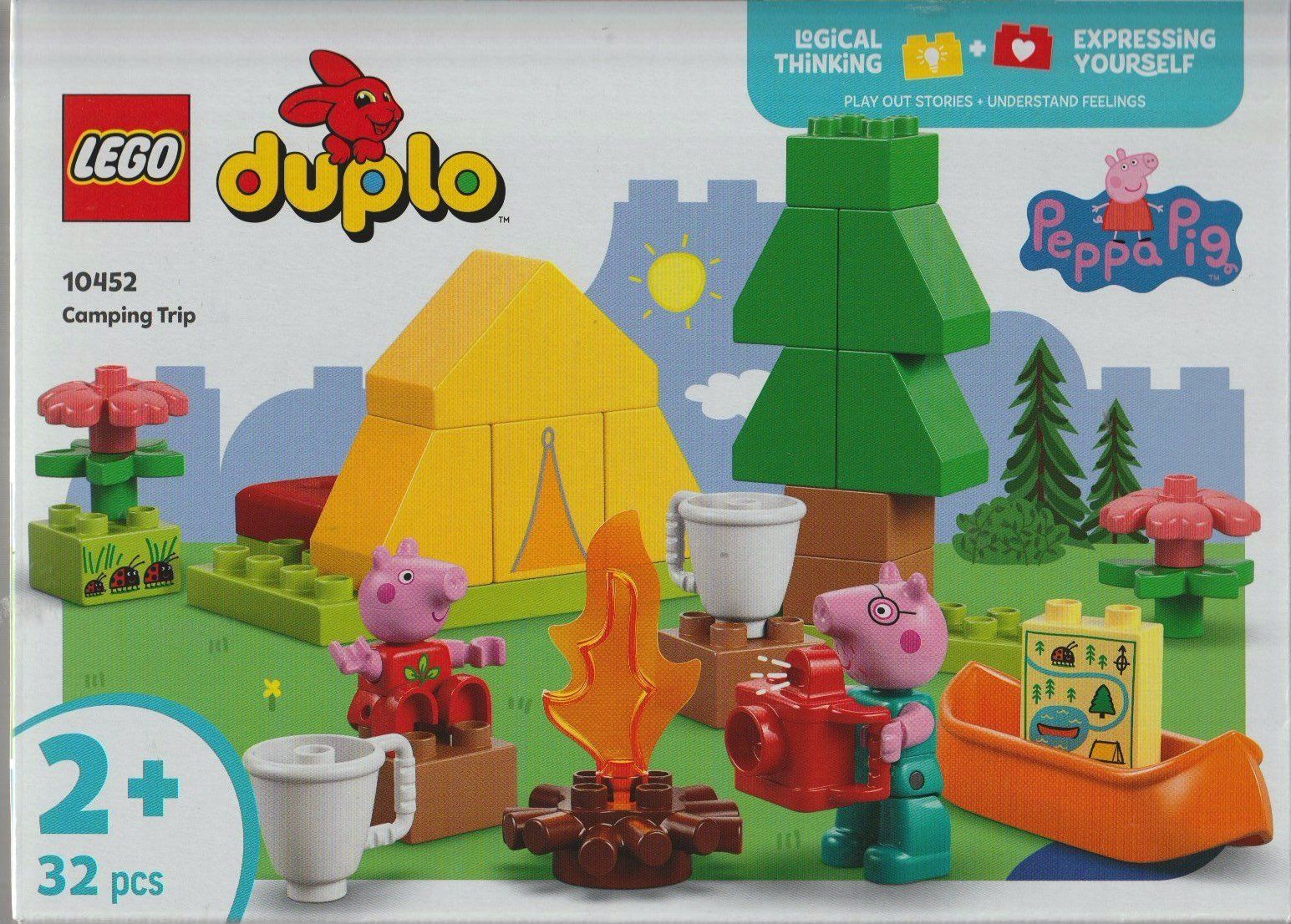 Lego Kit di costruzioni: LEGO DUPLO 10452 PEPPA PIG CAMPING TRIP – Nuovo e nell'imballaggio originale da Vezia venduto da Aquarius_Age