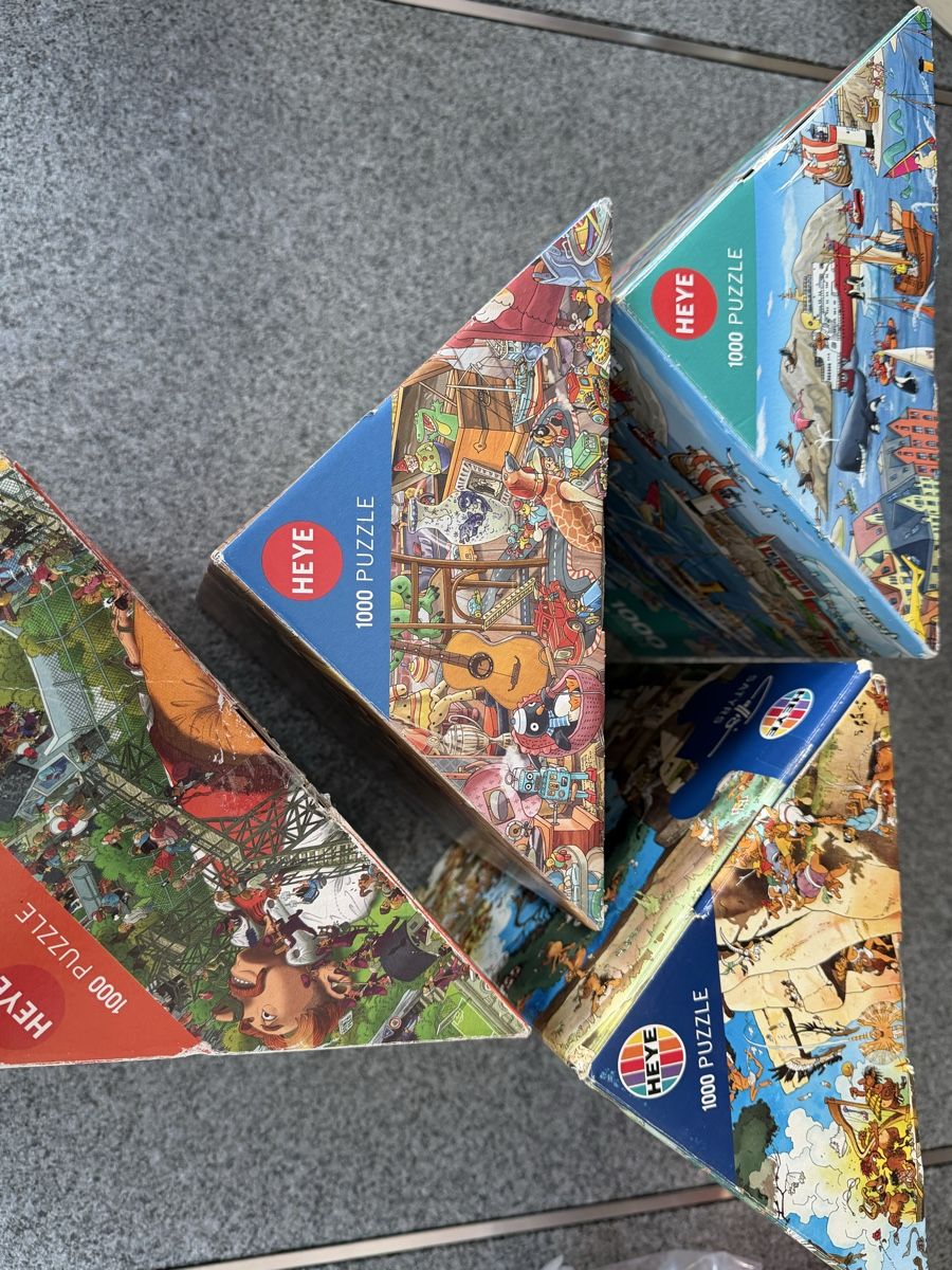 Heye Puzzle: 4 Stk Puzzle Heye 1000 Wimmelbild – Usato da Deitingen venduto da Himhip 6