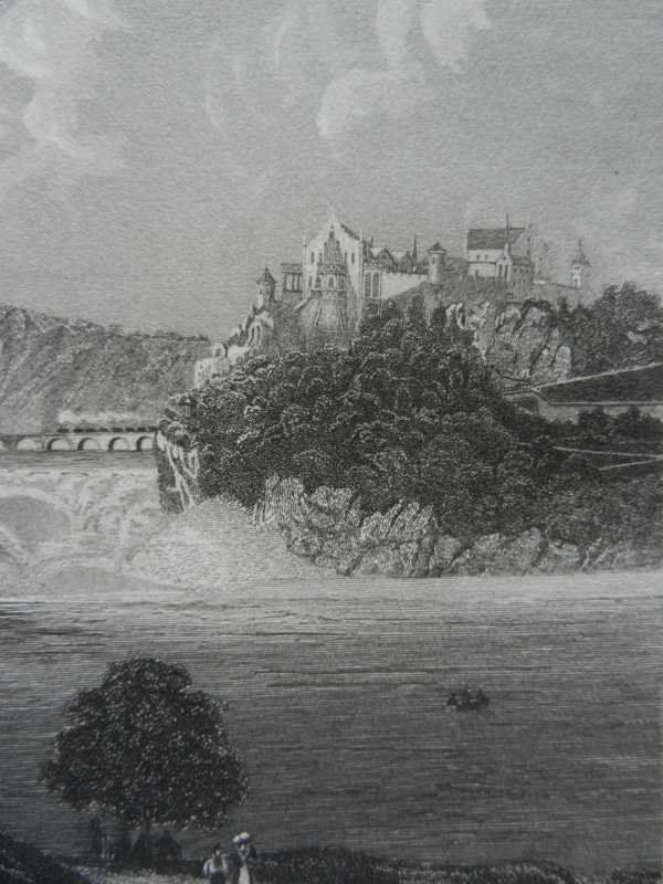 Gravures: Rheinfall Schloss Laufen – D'occasion à Risch par Rischli15 6