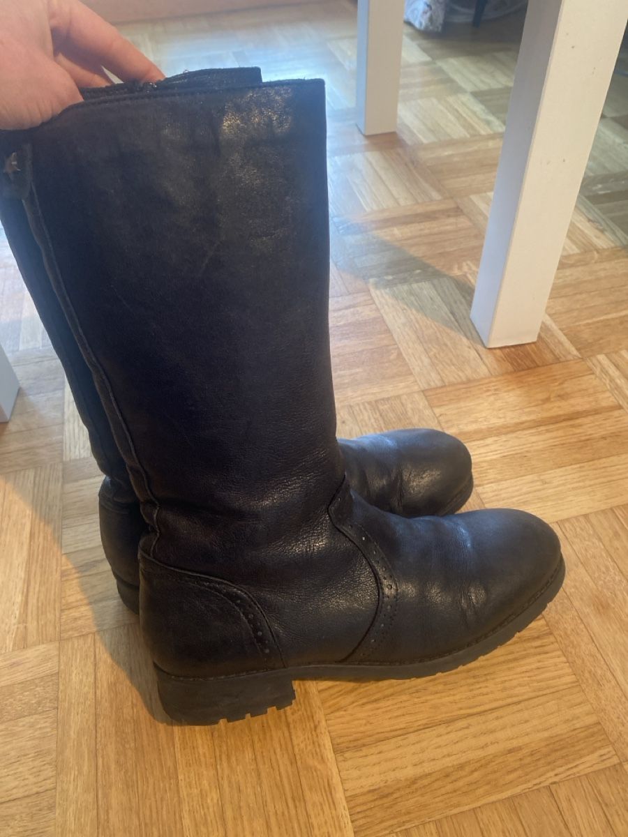 Bisgaard Scarpe da donna: Leder-Stiefel Bisgaard – Usato da Windisch venduto da Rageetli2