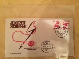 Ersttagsbrief Deutsche Bundespost