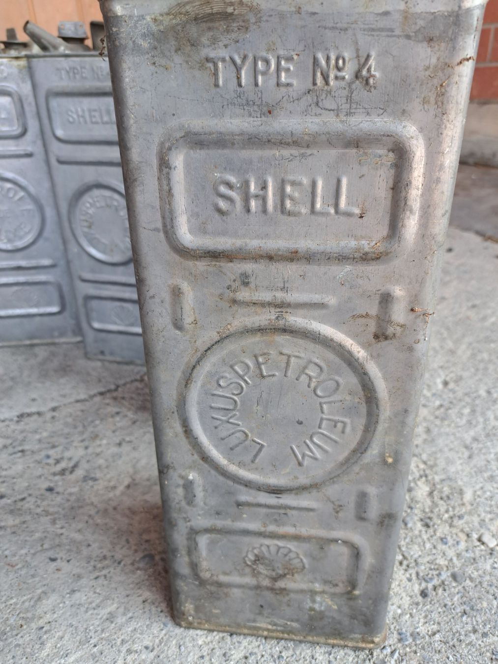 Sonstiges Fahrzeugzubehör: Shell Petrole de Luxe Transportkiste m. Shell Kanister – Gebraucht aus Emmenbrücke von bikesandmore75 3