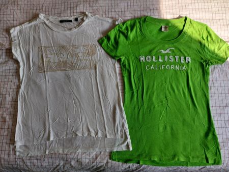 2 magliette Hollister-Esprit