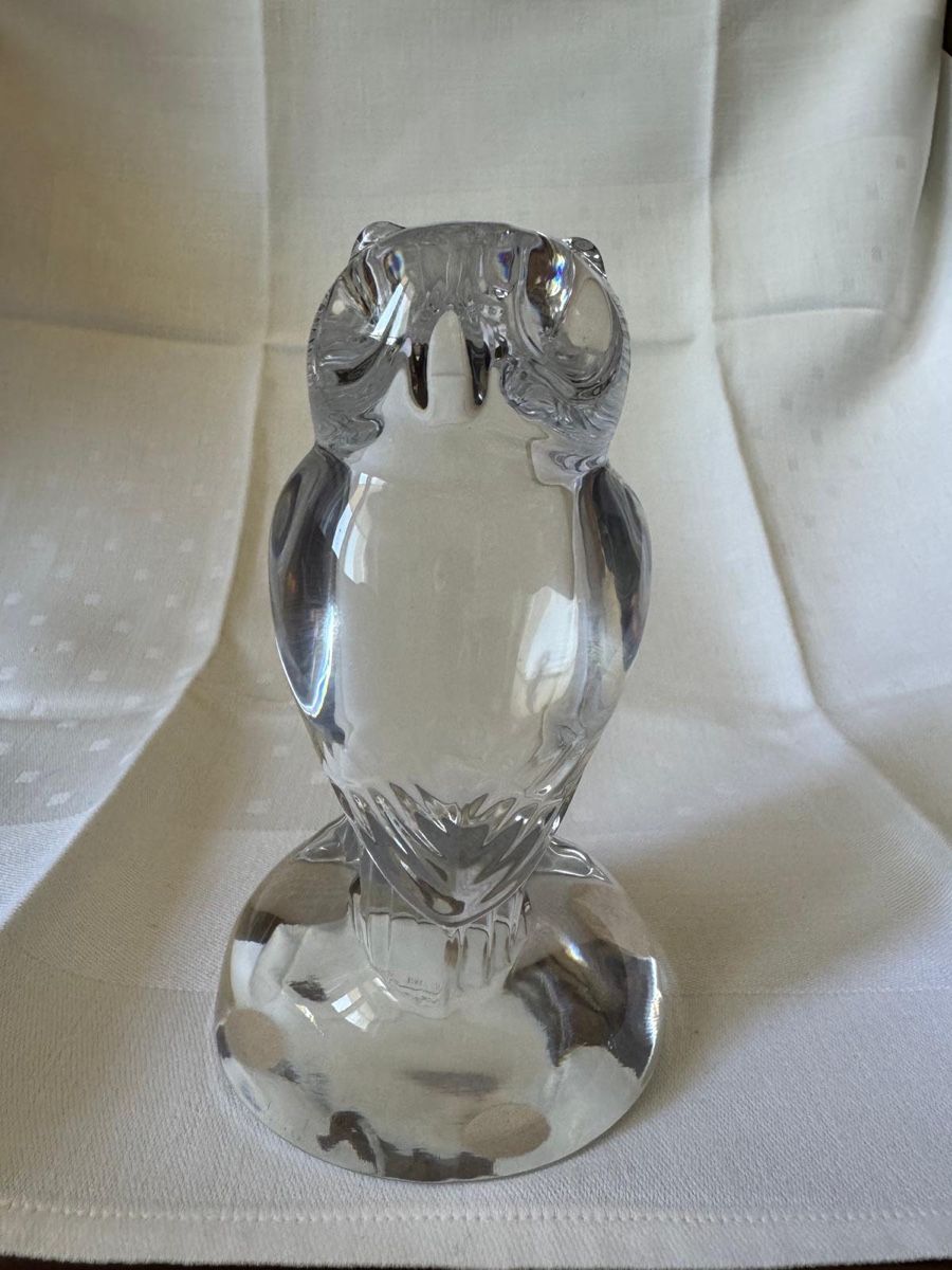 Figuren: Hibou en Crystal de Sèvres – Gebraucht aus Bussigny von jotryfs 1