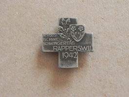 Abzeichen NOS Schwingfest Schwingen Rapperswil SG 1942