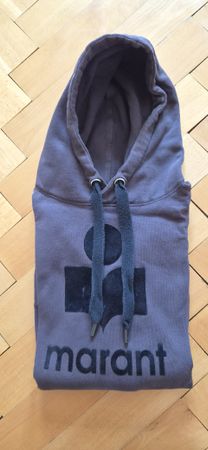Isabel Marant Étoile - sweat anthracite logo noir