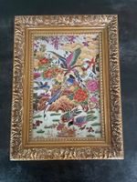 Tableau Ancien Peinture sur Porcelaine Japon