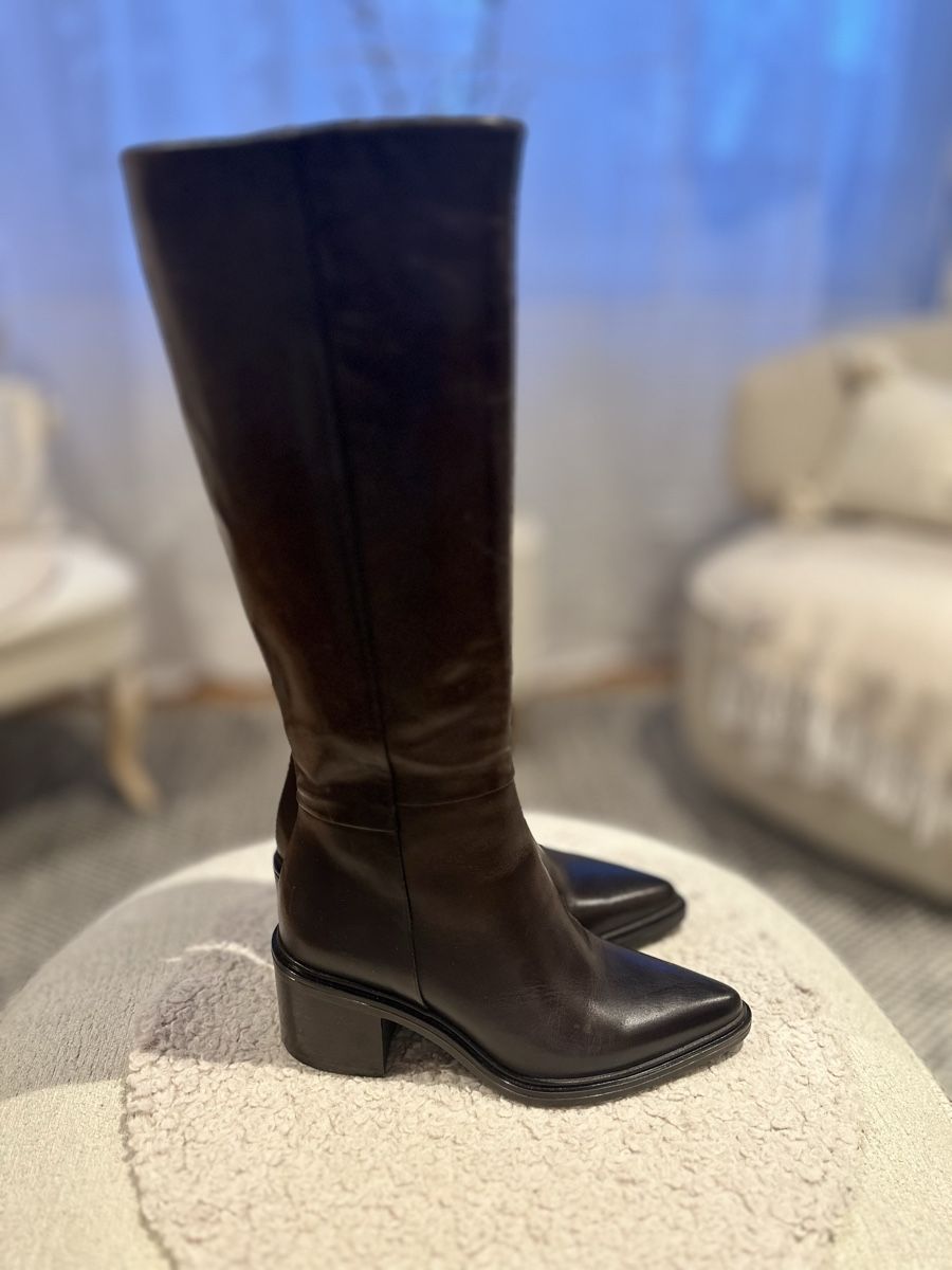 Scarpe da donna: Leder Stiefel Café/36 NEW – Nuovo e nell'imballaggio originale da Meggen venduto da AuDa17