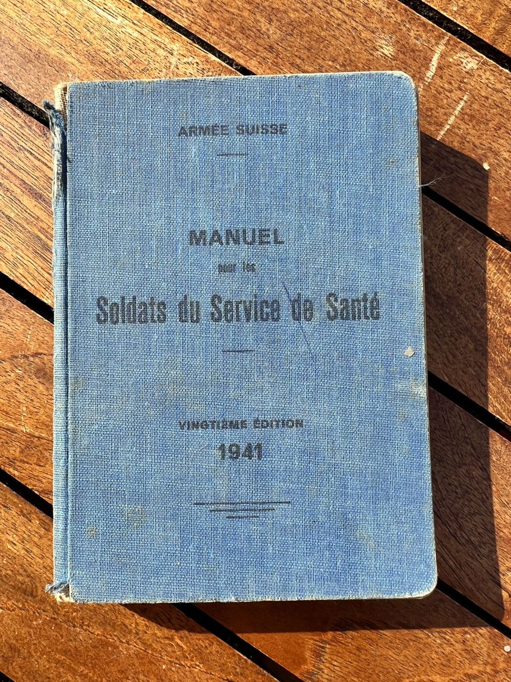 Bücher: Manuel Armée Suisse 1941 Service de Santé – Gebraucht aus Savigny von dor_5v9q