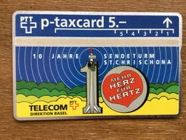 Taxcard 404L_64405 Telecom Basel RS Ericsson ungebraucht