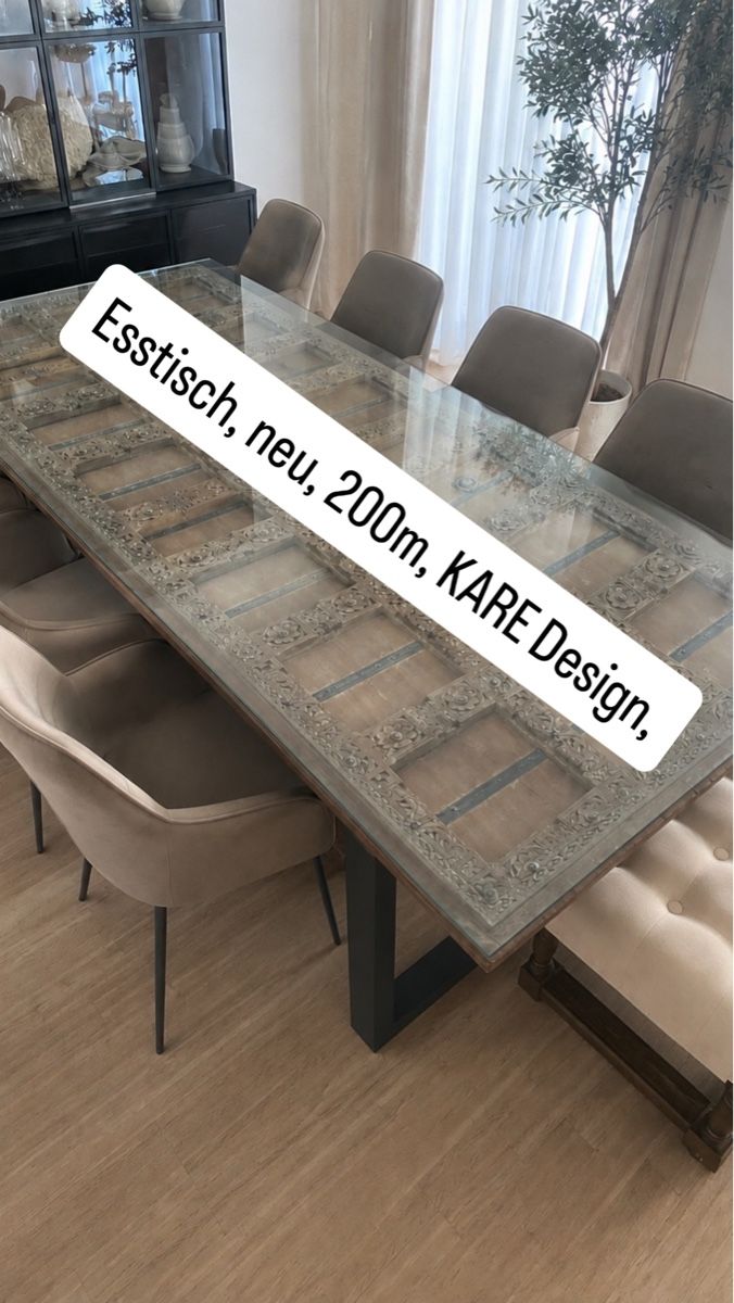 Kare Tavoli: Esstisch KARE Design – Nuovo (secondo la descrizione) da Dietikon venduto da Laura811