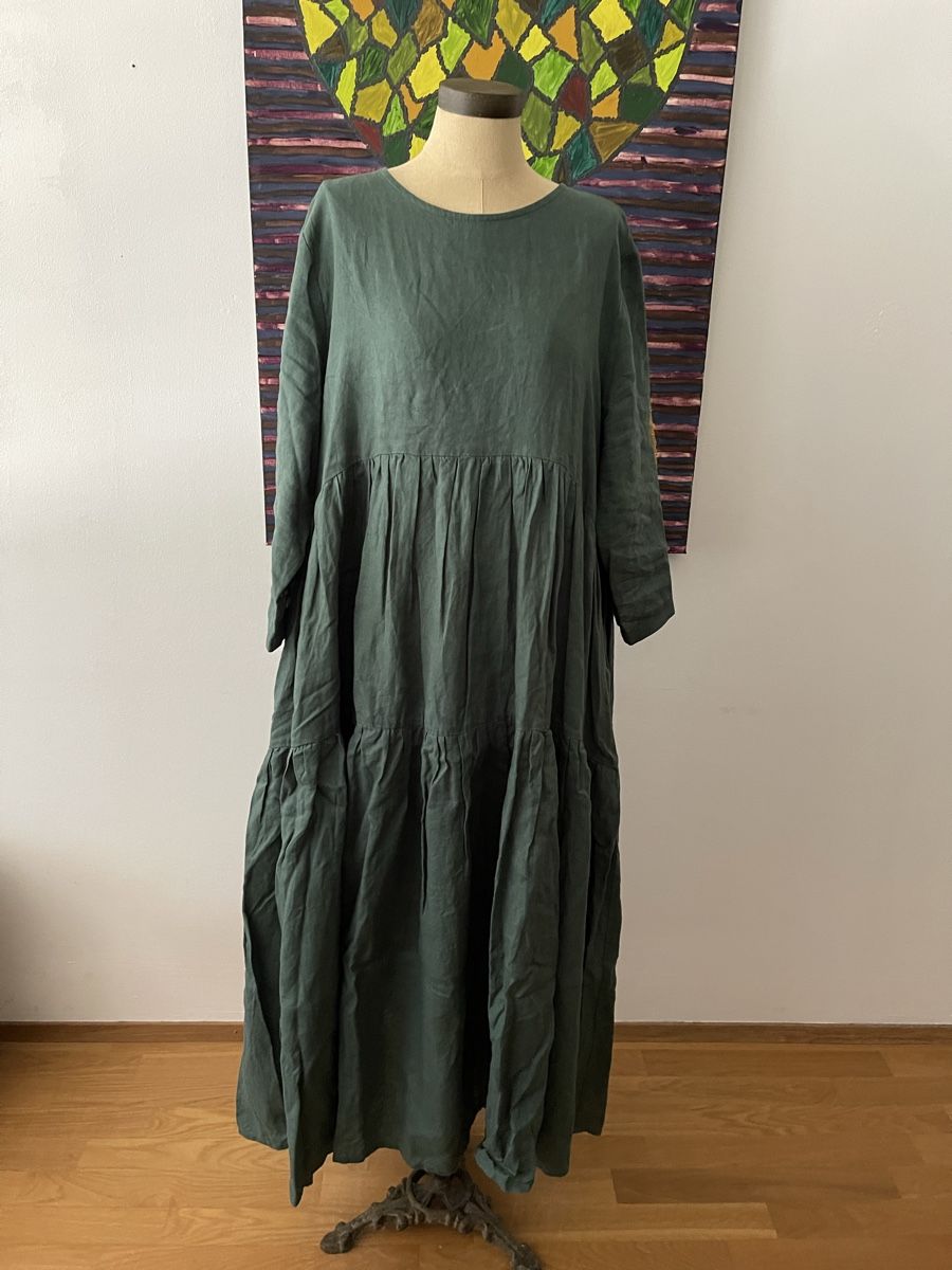 Vestiti: Simpson Handmade Leinenkleid Gr.XXL – Nuovo (secondo la descrizione) da Stallikon venduto da BaumArt 3