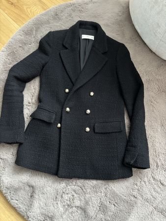 Mango Tweed Blazer, Gr. XS