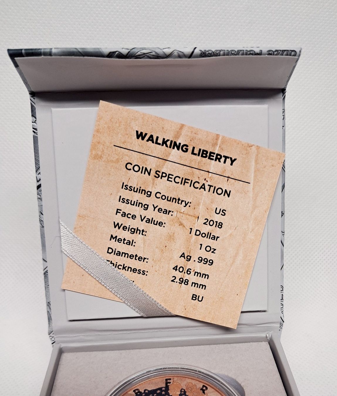 Toutes les monnaies: 1 OZ Silber American Eagle 2018 – Neuf avec emballage d'origine à Weinfelden par shopping-island 2