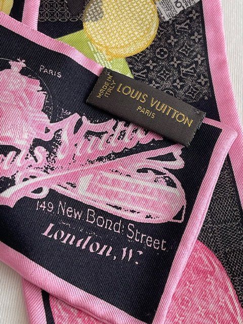 Louis Vuitton Foulard & Sciarpe: Louis Vuitton Bandeau – Nuovo (secondo la descrizione) da Arlesheim venduto da cocoandco 4