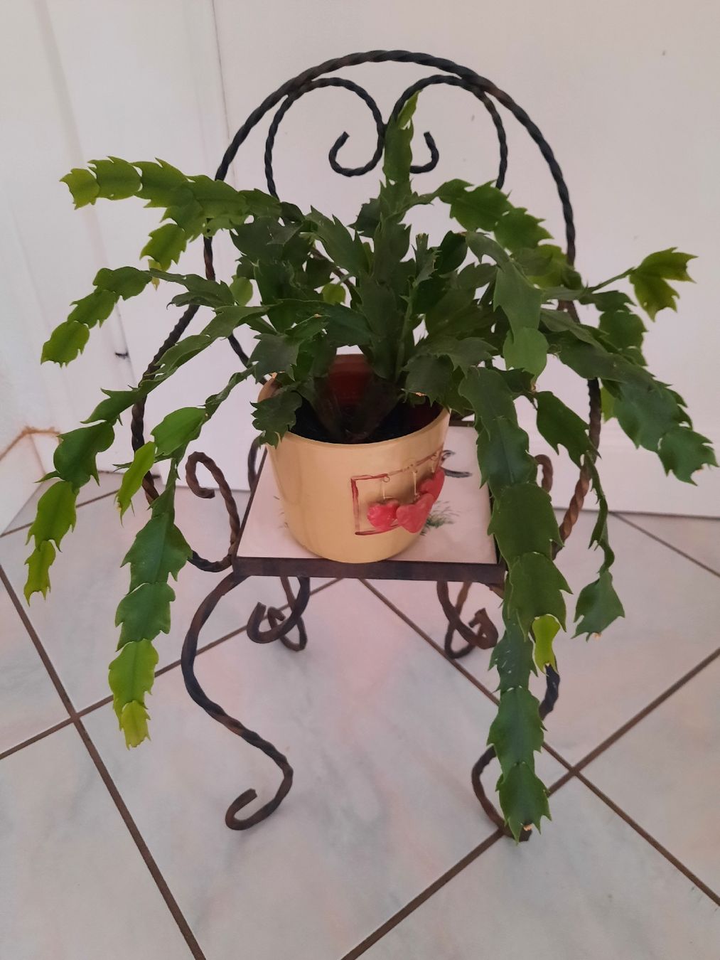 Toutes les décorations: SUPPORT à plante. En FER FORGÉ – D'occasion à Le Locle par marylise01 2