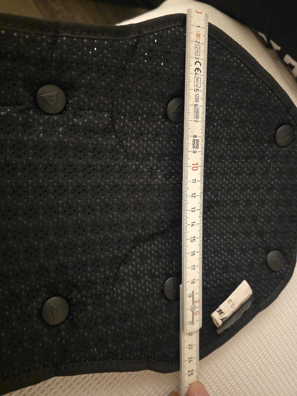 Dainese Protezioni & Imbottiture: Rückenprotektor Dainese H-P-C Space G2 Back – Usato da Menziken venduto da Mirager 9