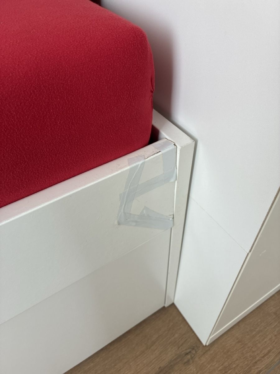 Letti: Bett mit Schubladen 160x200cm weiss – Usato da Seengen venduto da FDN8510 2