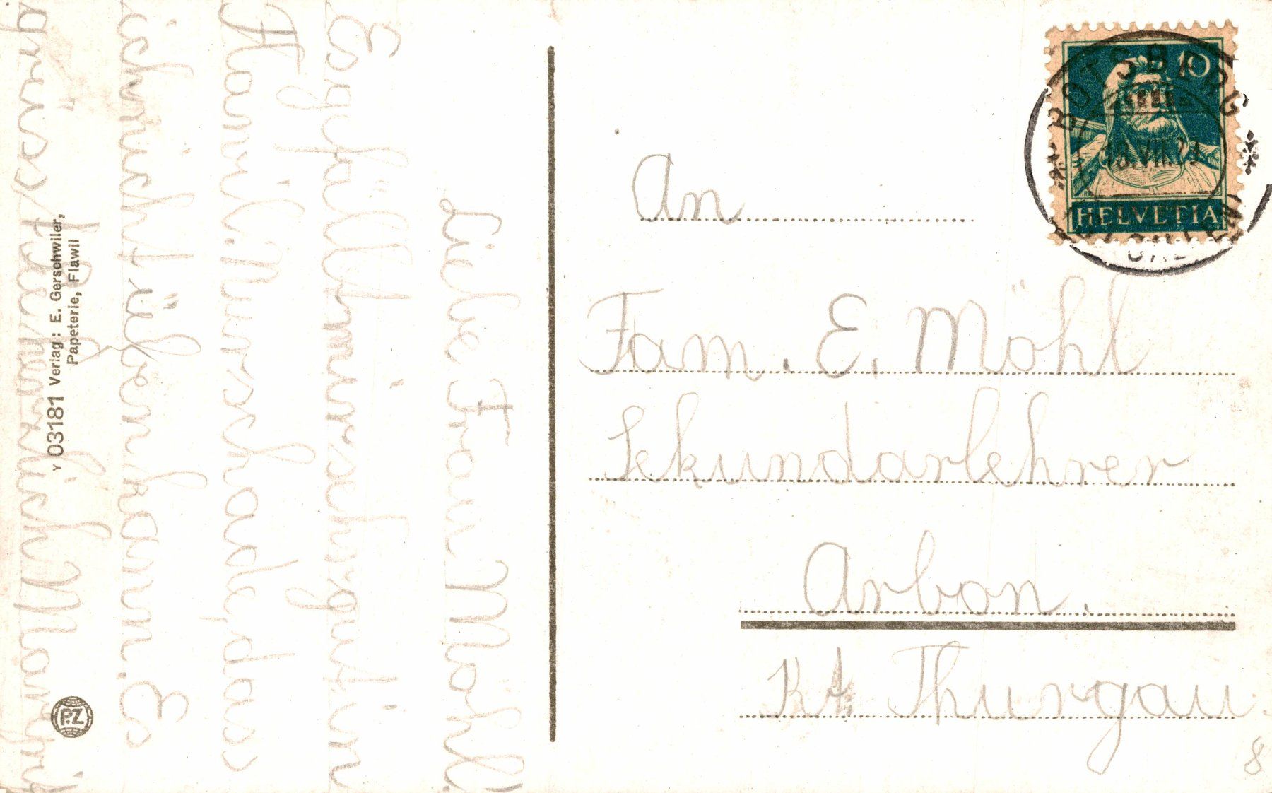 Cartes postales: Flawil mit Säntis – D'occasion à Bronschhofen par Astore 1