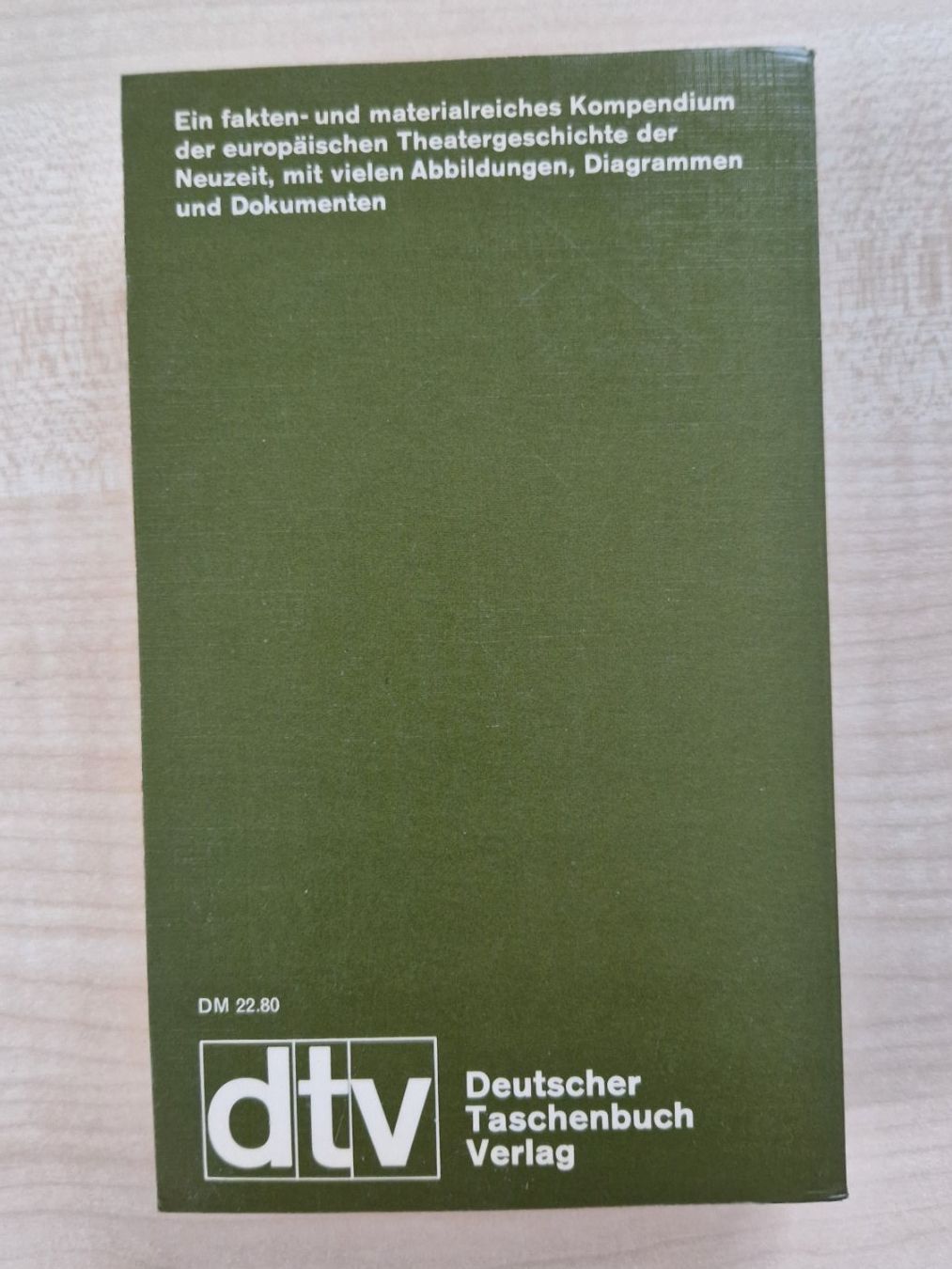 Bücher: Herbert A. Frenzel / Geschichte des Theaters – Gebraucht aus Malters von page02 1
