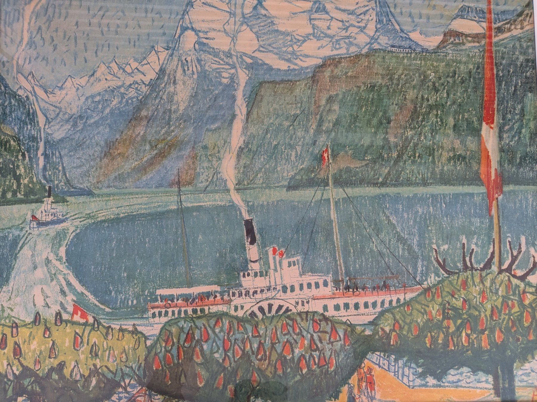 Arts picturaux & lithographies: Alois Carigiet Lithographie oder Plakat – D'occasion à Emmen par magelan