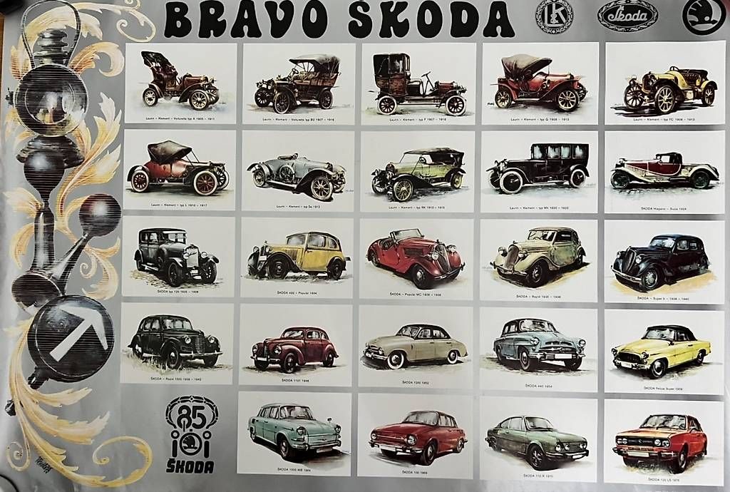 Foto & Immagini: SKODA Poster -  BRAVO SKODA – Usato da Horw venduto da Belowzero0