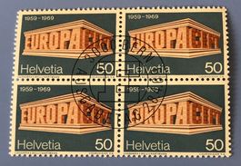 4 er Block Nr.467 mit Vollstempel Bern