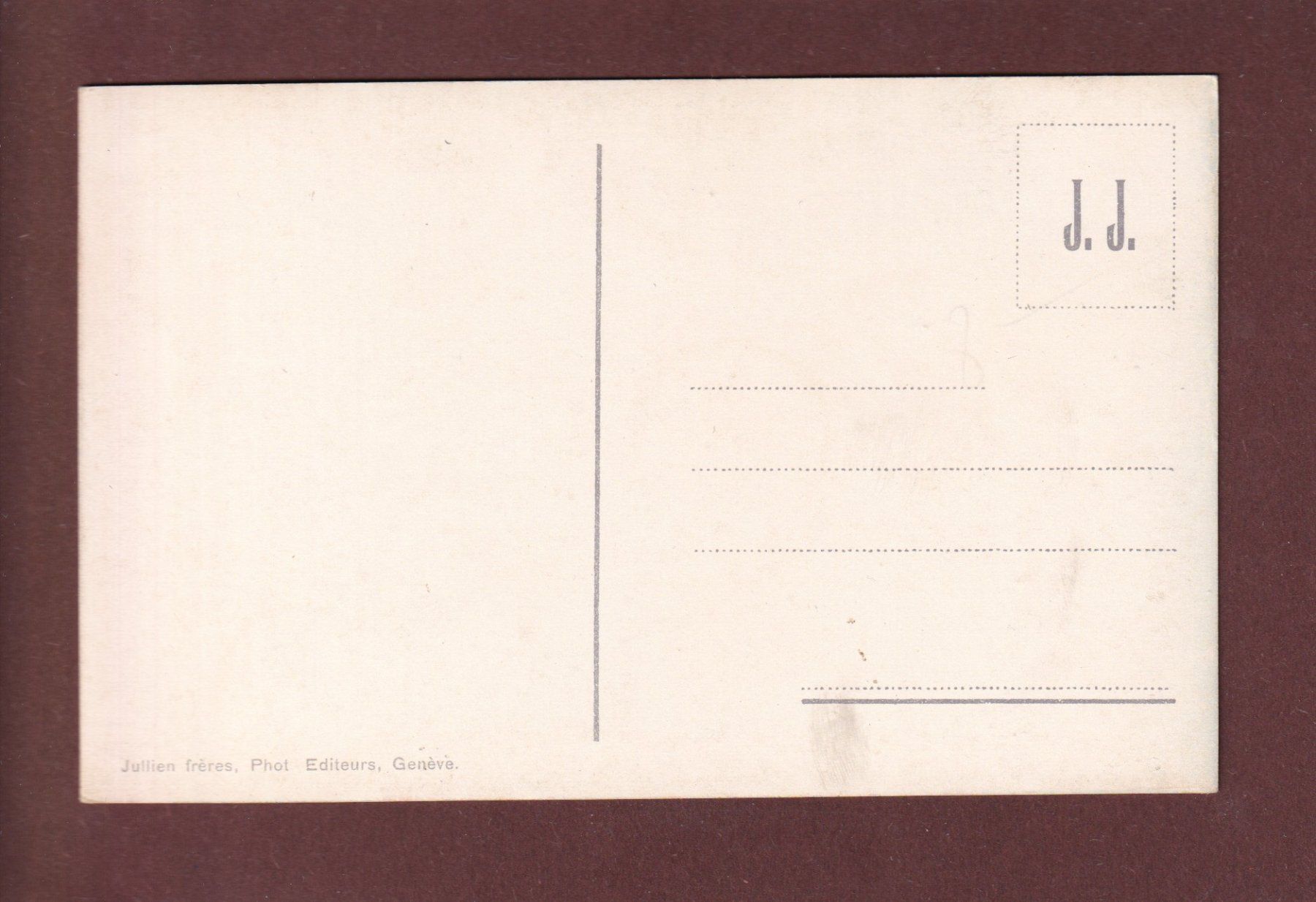 Cartoline postali: GENEVE - Statue Rousseau – Usato da Pully venduto da nicecards 1